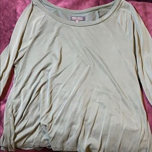 Green soft and sexy long sleeve